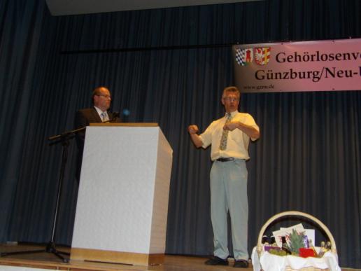 Auch aus Nordschwaben-Donauwörth  kam Johannes Richter als 1. Vorsitzender