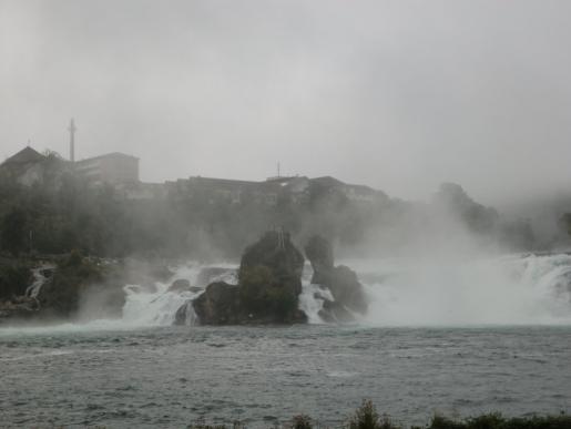 Der berühmte Rheinfall