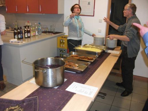 Unser Abendessen zur Auswahl...