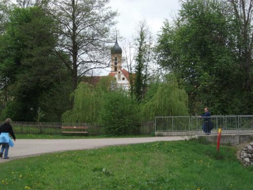 ...Ziel der Wanderung - Kloster Oberschönenfeld .....