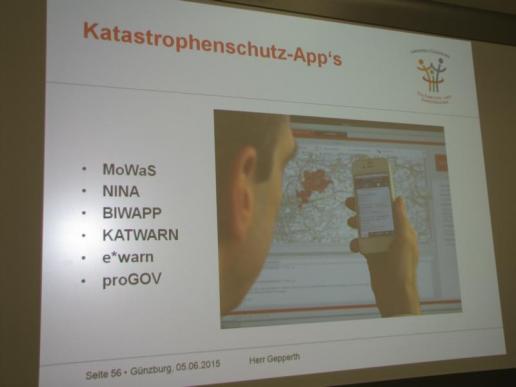 App für Katastrophenwarnungen