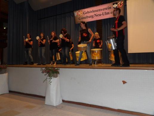Pimento - Sambagruppe aus Dillingen tritt auf...der Festsaal bebte...